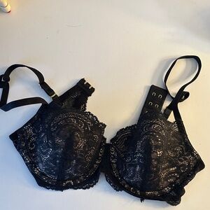 ThirdLove Black Lace Bra 32C